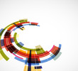 Abstract bright technology editable dinamic background
