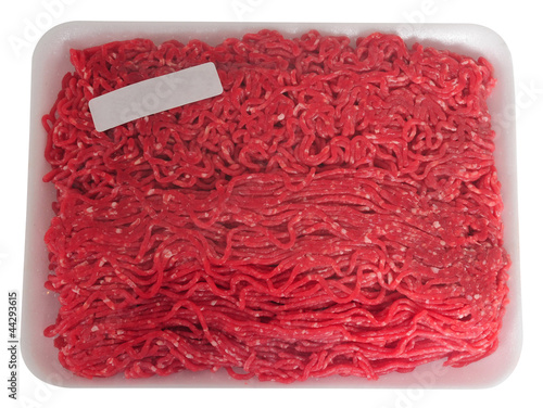 Photo: Mince meat. Isolated Mince meat. Isolated