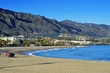 Rio Verde Beach in Marbella, Spain