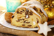 Leckerer Weihnachtsstollen