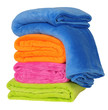 Bed spreads. Isolated