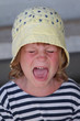 outdoor portrait of young sailor shouting loudly