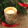 Weihnachtskerze - Makro