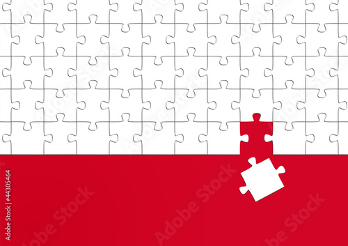 Vector: das falsche Puzzelteil das falsche Puzzelteil