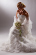 Photo: Young Beautiful Woman In A Wedding Dress Young Beautiful Woman In A Wedding Dress