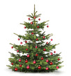 Geschmückter Weihnachtsbaum