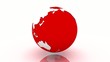 Video: Red Ocean White Earth Spinning Red Ocean White Earth Spinning