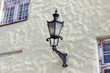 Street lamp on the wall