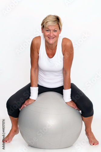 Photo: sport mit Pezziball sport mit Pezziball