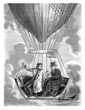 Illustration: Aerostat - begining 19th century Aerostat - begining 19th century