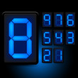Digital LED Numbers