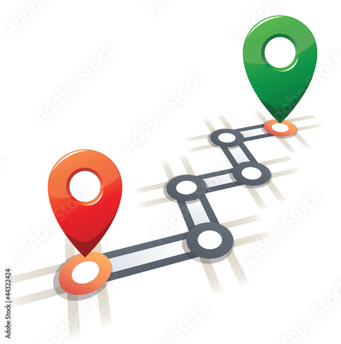 Vector: Digitalpath with pointers Digitalpath with pointers