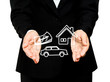 Insurance business concept 