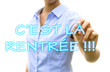 Foto: C'est la rentrée technologie moderne concept C'est la rentrée technologie moderne concept
