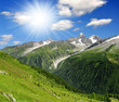 View of the Savoy Alps-Europe