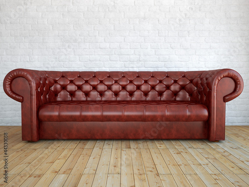 Illustration: Rotes Sofa Rotes Sofa