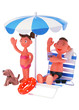 family in travel