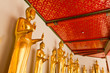 Photo: Row of Buddha statues Row of Buddha statues