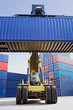 Reach-Stacker mit Container 2
