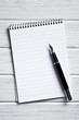 Foto: spiral notebook with fountain pen spiral notebook with fountain pen