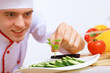 Fresh cut vegetables