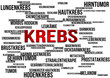 krebs tagcloud krebsarten