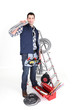 Portrait of an electrician