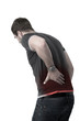 Young Man with back pain