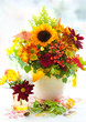 Autumnal flowers