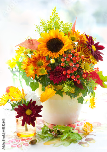 Photo: Autumnal flowers Autumnal flowers