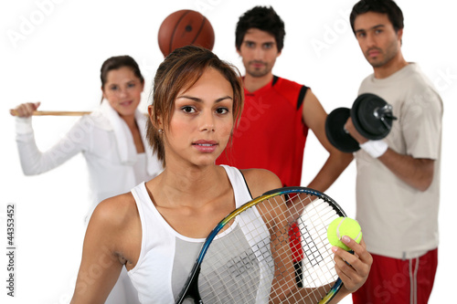 Photo: Different sports Different sports