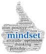 Illustration: Mindset concept in tag cloud Mindset concept in tag cloud