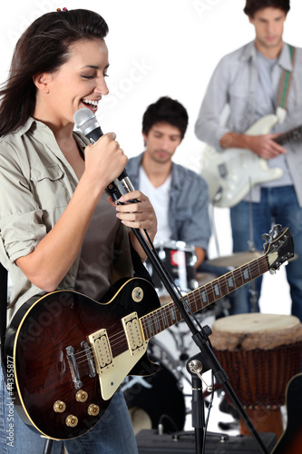 Photo: Rock band Rock band