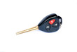 Car ignition key with remote control