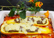 Gefüllte Zucchini