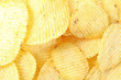 Potato chips background