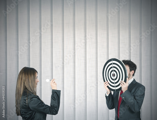 Photo: Hit the target Hit the target