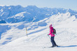 Young woman a ski wear