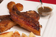 Grilled pork ribs