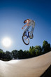 High BMX jump