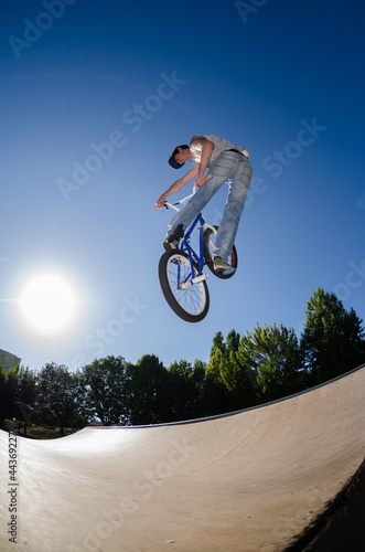 Photo: High BMX jump High BMX jump
