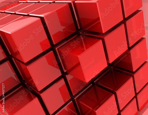 Illustration: Red cubes Red cubes