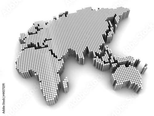 Illustration: Grey map Grey map