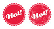 Hot product retro grunge badges