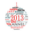 2013, boule multilingue