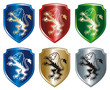 Wappen mit Löwe