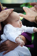 Foto: Christening of a baby Christening of a baby