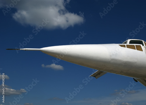 Photo: The Tupolev Tu-144 (NATO name: Charger) was a Soviet supersonic The Tupolev Tu-144 (NATO name: Charger) was a Soviet supersonic