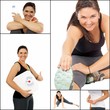 Foto: Collage - sporty woman Collage - sporty woman