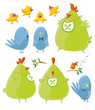 Personages - Cute Birds